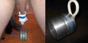 Stretch with a load of penis
