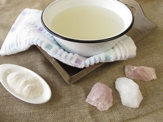 Bath with soda to thicken the penis