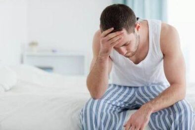 Erectile dysfunction - complication of ligamentotomy